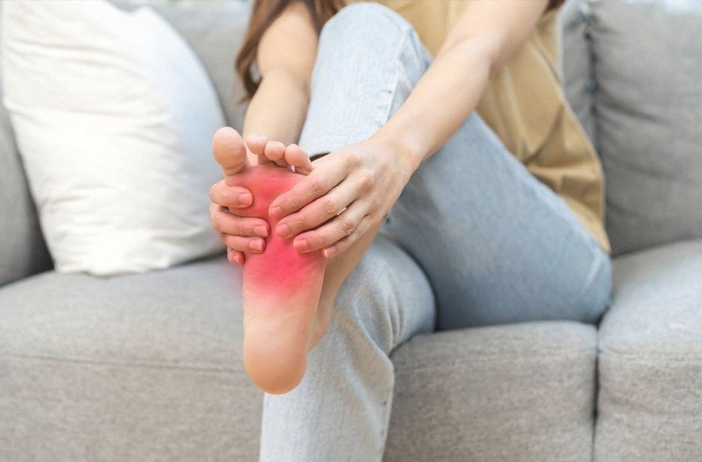 Foot pain while walking